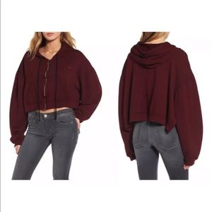 Hudson cropped hoodie.